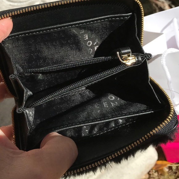 Kate Spade kitty Faux Fur Wallet - Picture 5 of 8